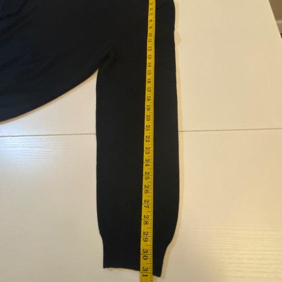 346 Brooks Brothers Men's Black Merino Wool V-Neck Sweater Size Large - Picture 10 of 11